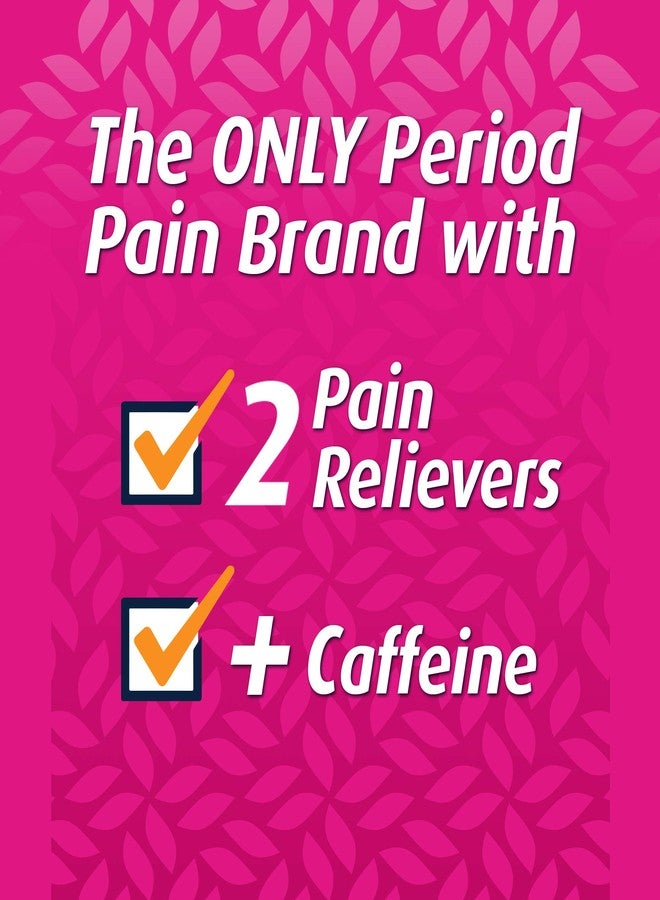 Pamprin Maximum Strength Formula, 24 Caplets (Pack of 3) - Image 5